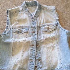 rewash jean vest